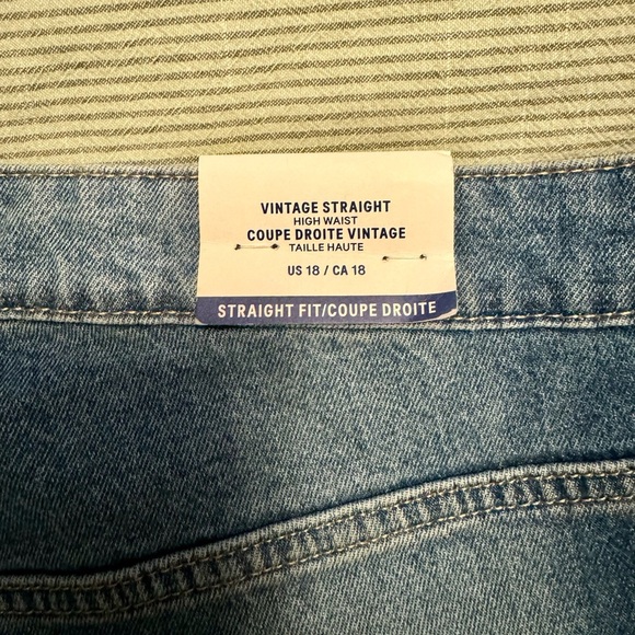 H&M Vintage Straight High Waist Jeans - Picture 3 of 7